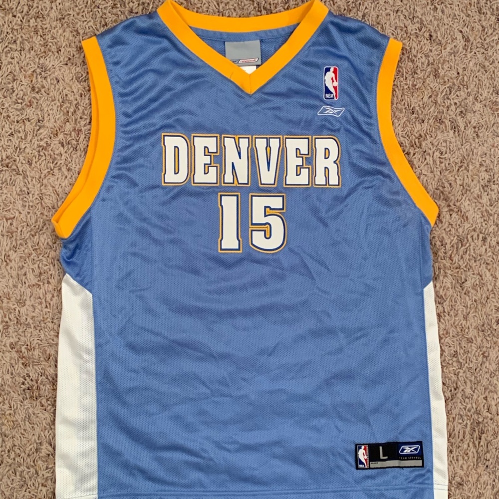 Denver Nuggets Carmelo Anthony Reebok Jersey Large